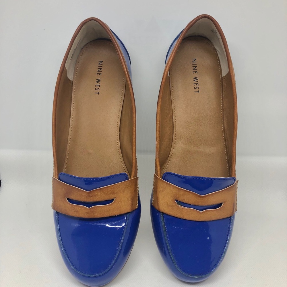 Nine West Patent Flat shoes - sz 8